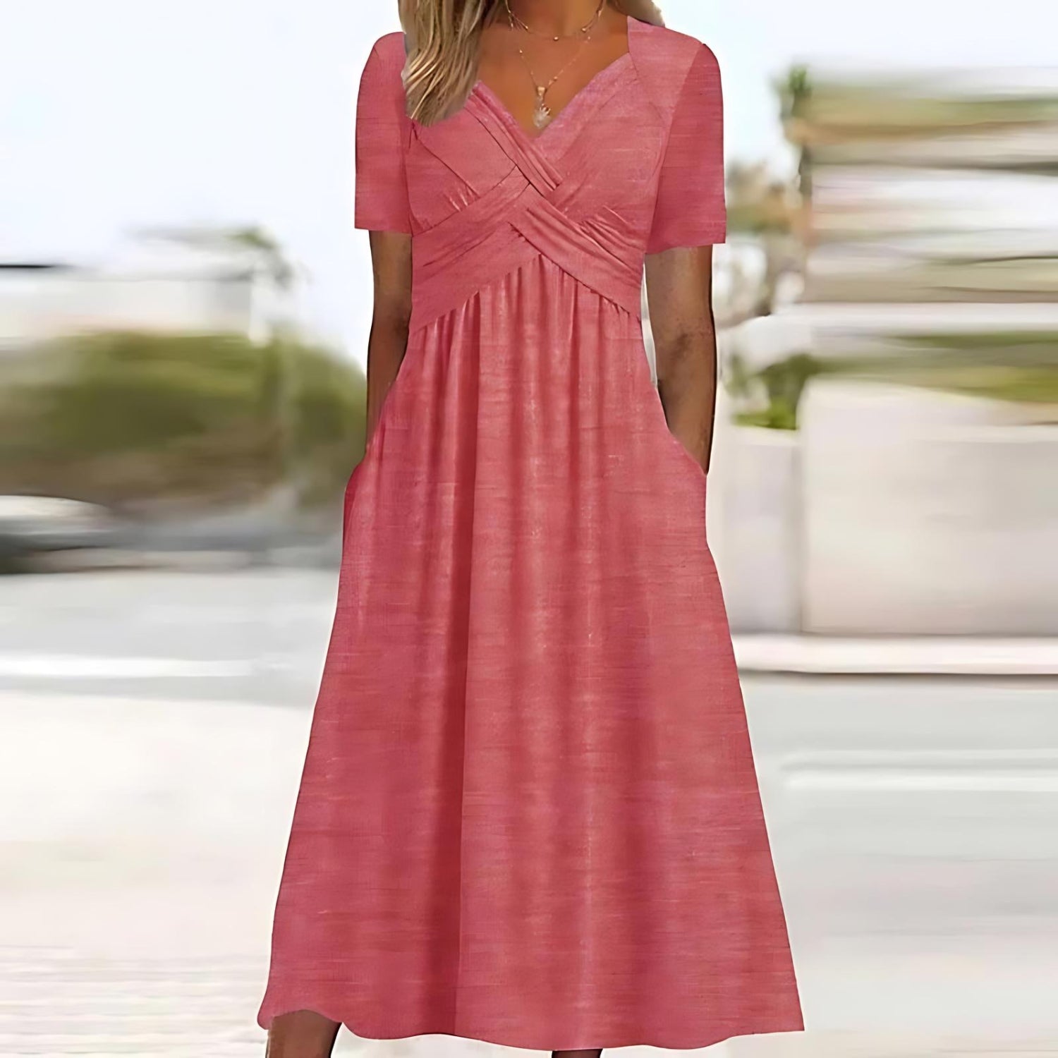 ANGELI™ - Elegantná Midi Šaty