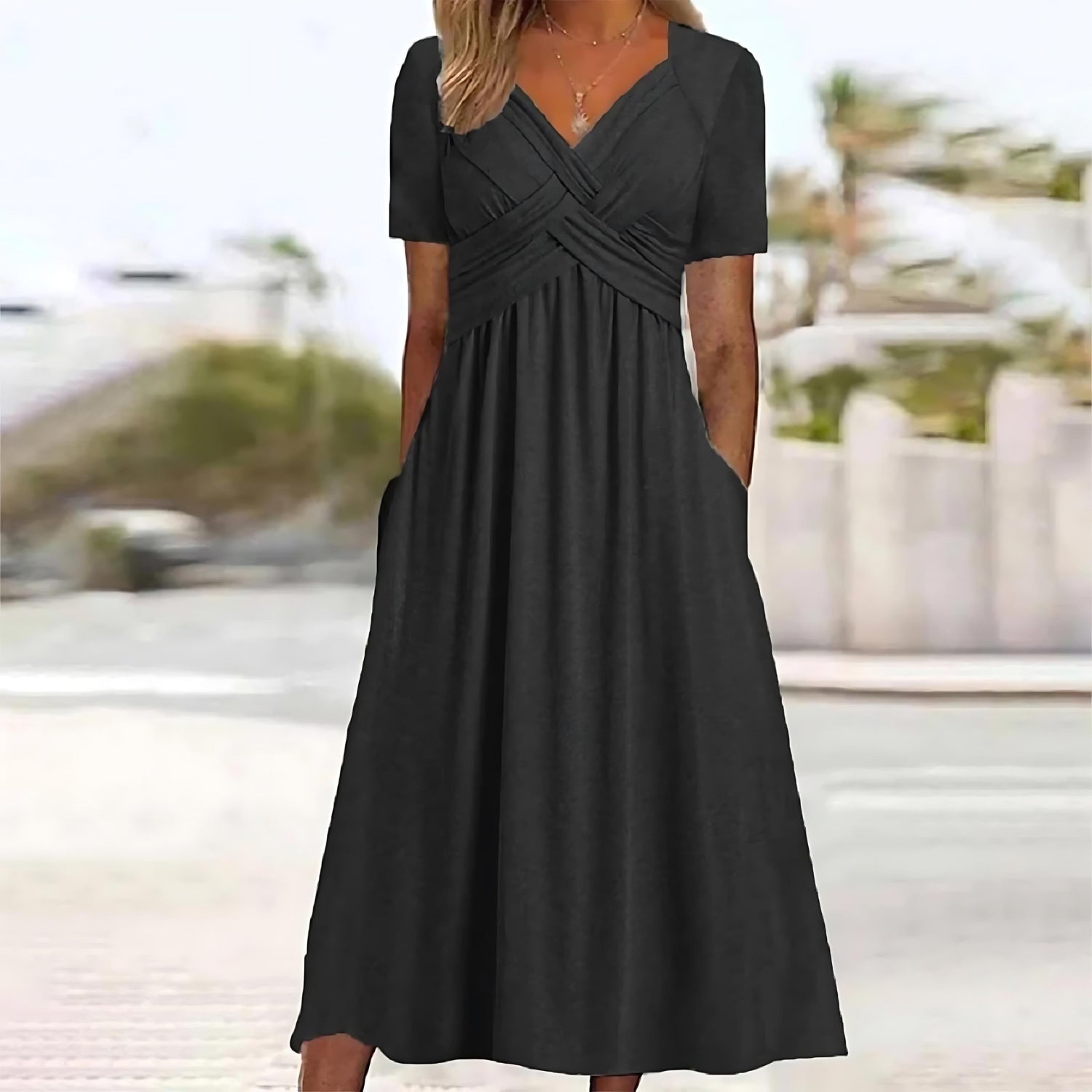 ANGELI™ - Elegantná Midi Šaty
