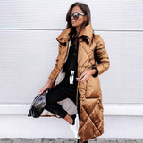 Noralyne | Dlhý elegantný zimný kabát
