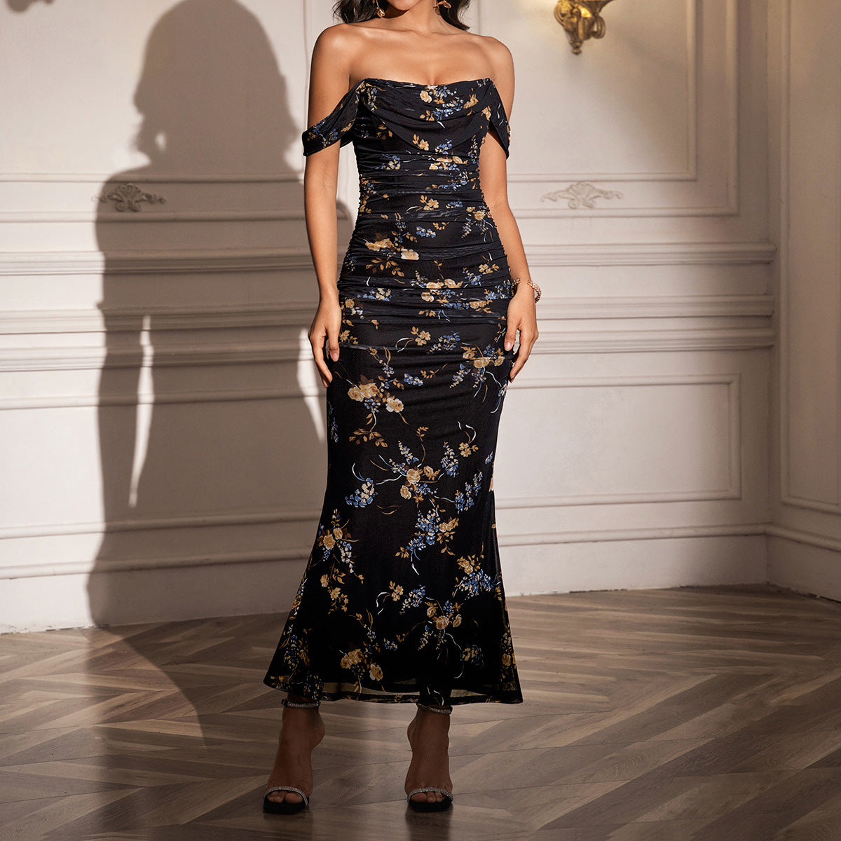EUNOIA™ - Elegantné šaty bez ramienok s odhaleným chrbtom v štýle morskej panny
