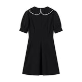 Avora Lyon | Elegantná šaty s odnímateľným golierom Claudine