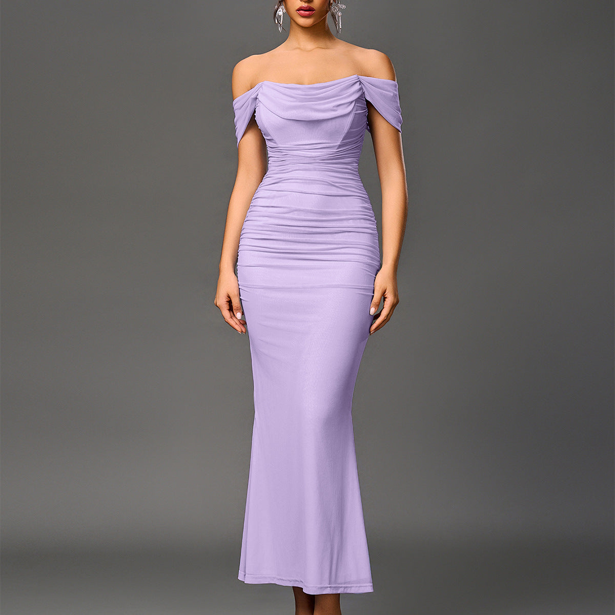 EUNOIA™ - Elegantné šaty bez ramienok s odhaleným chrbtom v štýle morskej panny