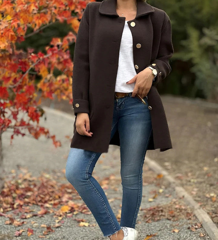 Lirenne | Klasický oversized kabát