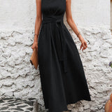 Élina™ — Elegantná midi šaty so štruktúrovaným pásom