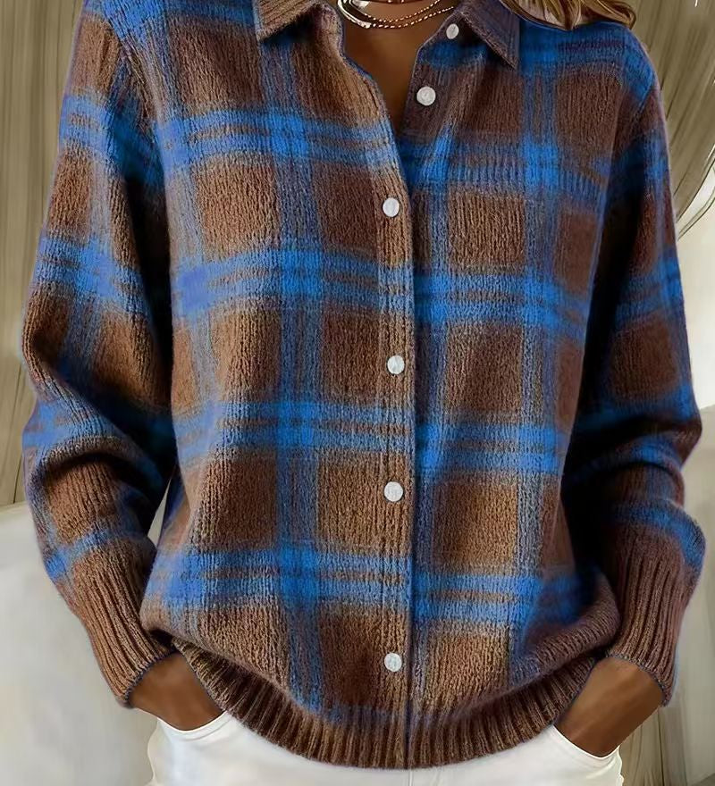 Avora Lyon | Mäkký károvaný cardigan