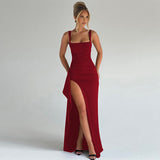 MARILYN™ - Elegantná formálna maxi šaty s otvoreným chrbtom