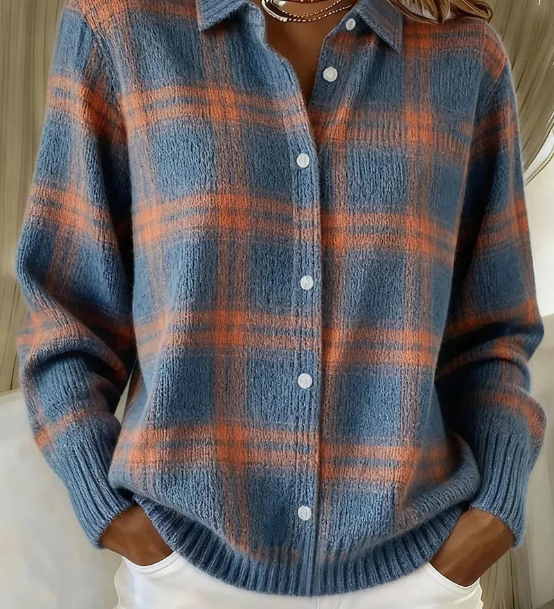 Avora Lyon | Mäkký károvaný cardigan