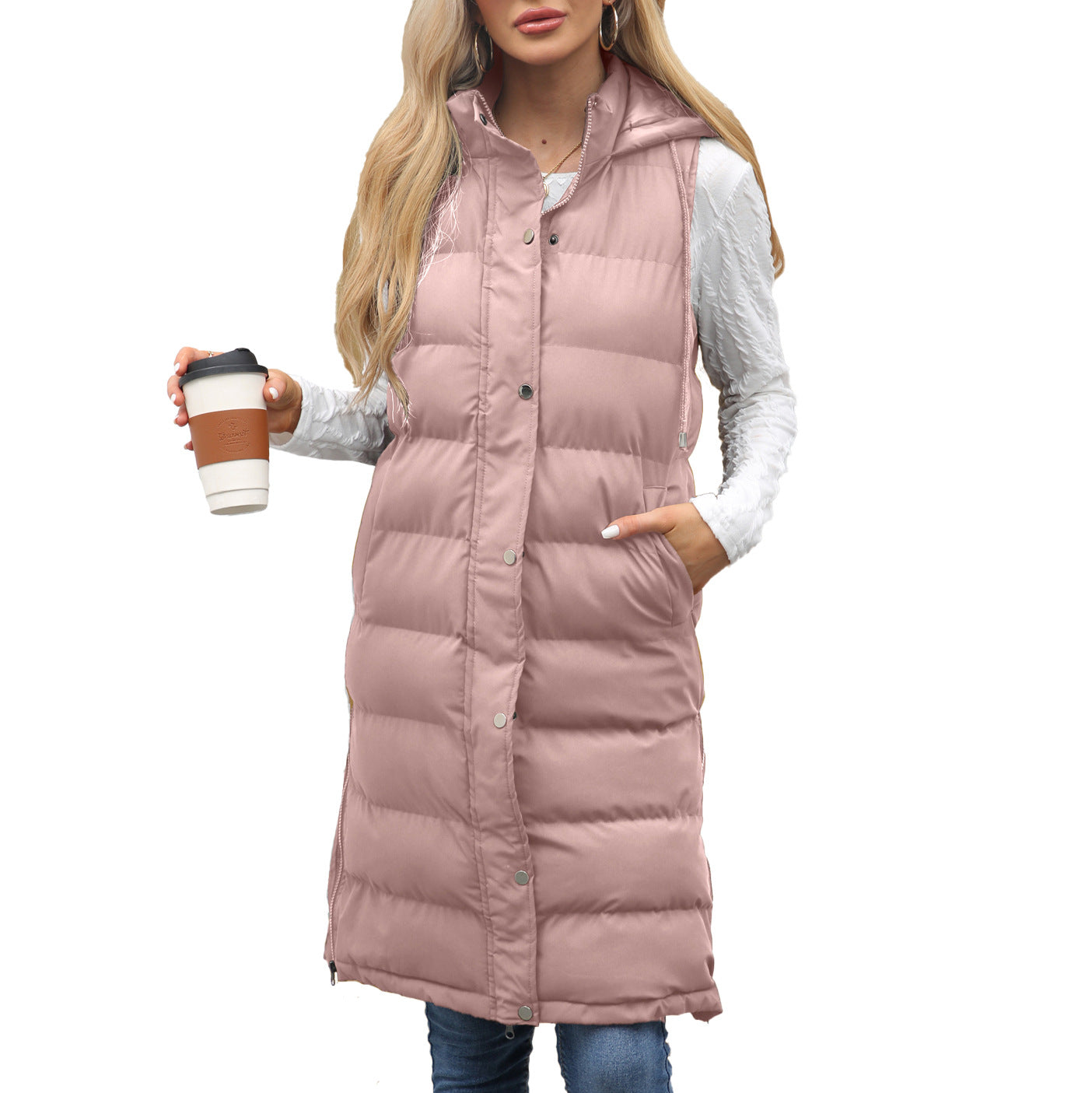 KUTSARA™ - Neformálny bezrukávový dlhý vest