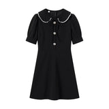 Avora Lyon | Elegantná šaty s odnímateľným golierom Claudine