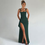 MARILYN™ - Elegantná formálna maxi šaty s otvoreným chrbtom