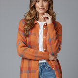 Avora Lyon | Mäkký károvaný cardigan