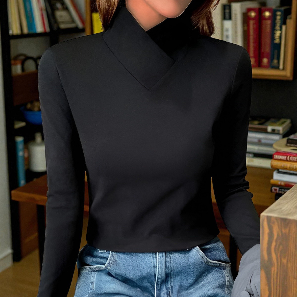 Liorisse | Elegantný rolákový sveter