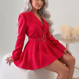 Colette™ - Elegantná pohodlná každodenná šaty s opaskom