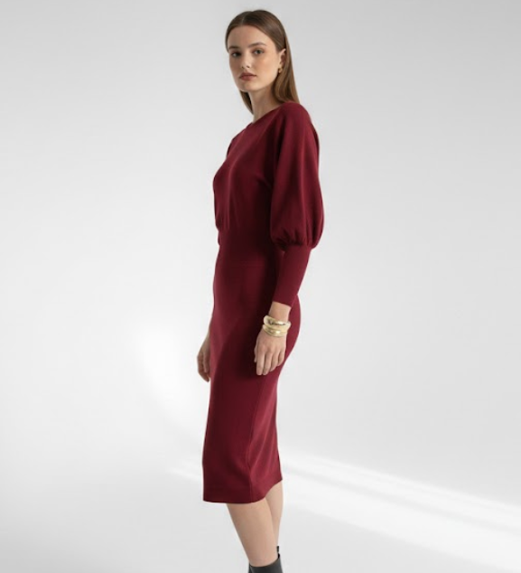 Mathilde™ — Elegantná midi šaty pohodlná nadčasová