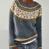 Pierina™ I Retro-pulóver
