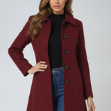 ELEGANTNÝ FIT & FLARE KABÁT