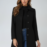 ELEGANTNÝ FIT & FLARE KABÁT