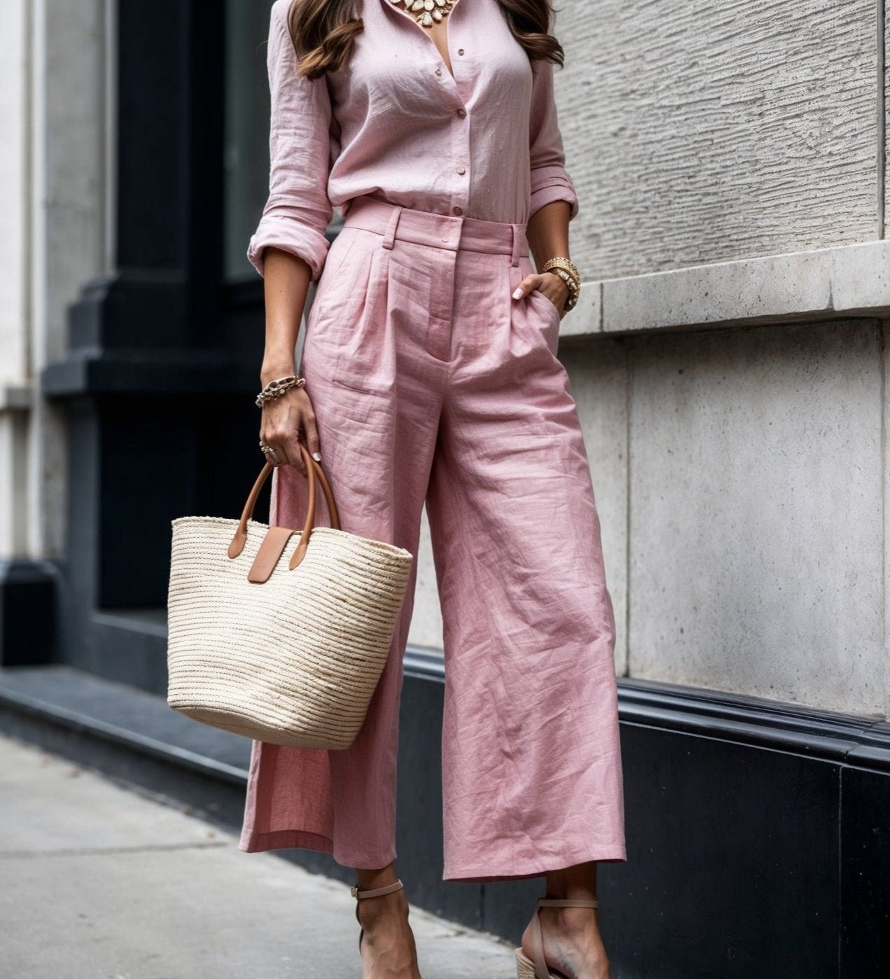 Isadora - Vyzeraj Casual Chic Rúžová