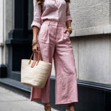 Isadora - Vyzeraj Casual Chic Rúžová
