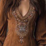 Virelya | Boho Detaile Mini Šaty