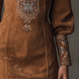 Virelya | Boho Detaile Mini Šaty
