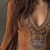 Virelya | Boho Detaile Mini Šaty