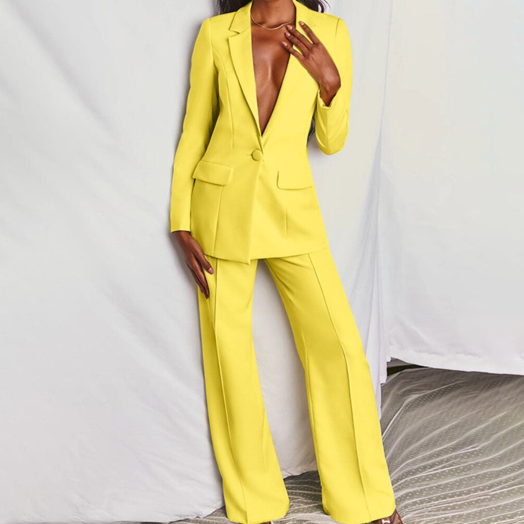 Lara - Elegantný Blazer a Nohavice