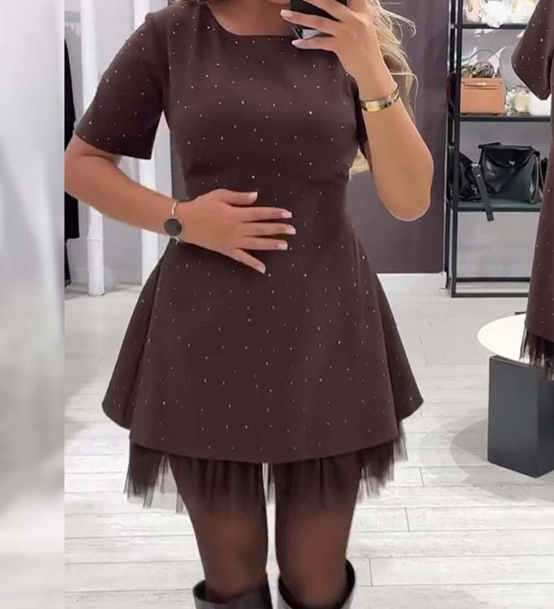 Camille™ – Elegantná minišaty s trblietavým komfortom