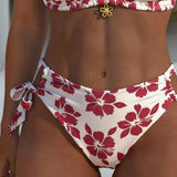 Bikini s hibiskovým vzorom