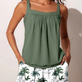 Tankini Tropická Tlač Palma