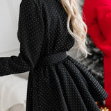 Colette™ - Elegantná pohodlná každodenná šaty s opaskom