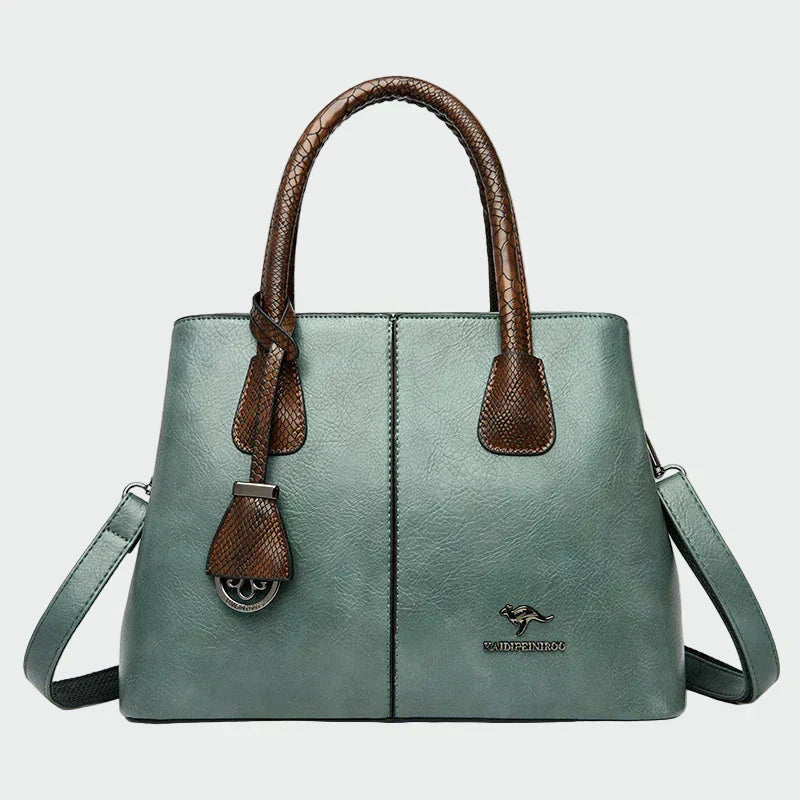 Elegantná kožená taška