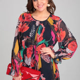 Manuelle™ | Elegantná dámska kvietková šaty