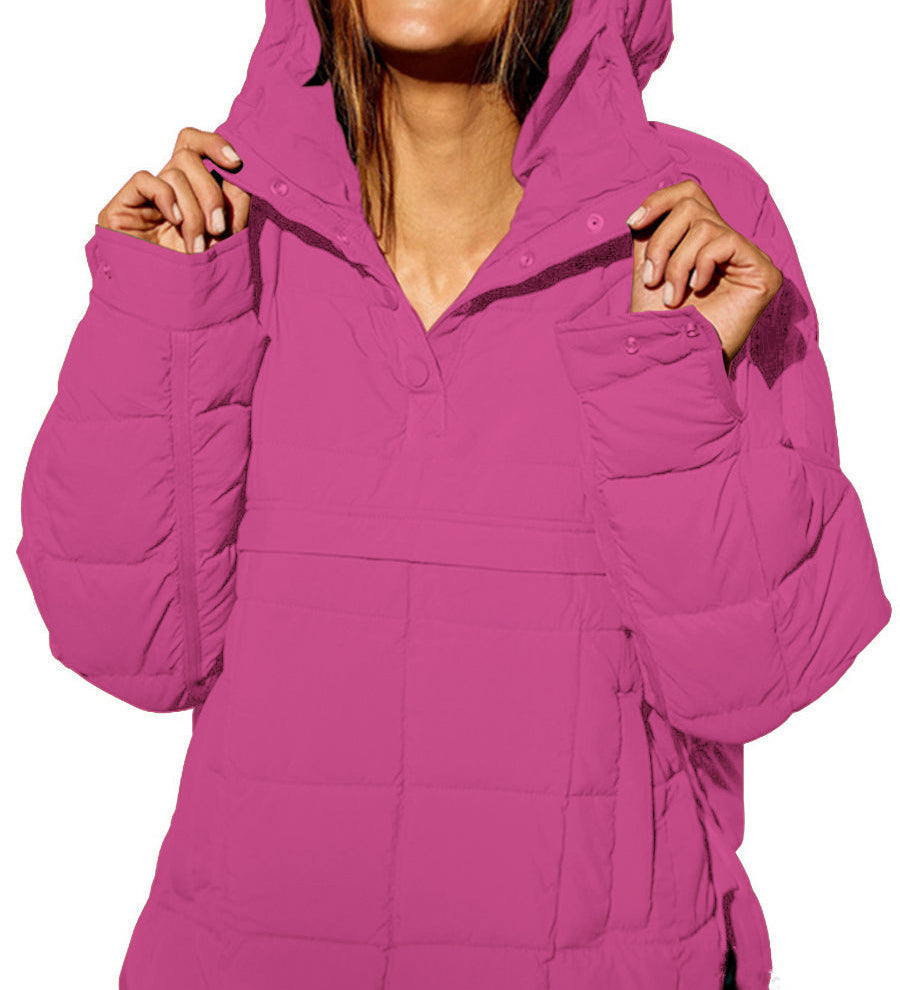FARRELL™ – Prešívaná mikina s kapucňou oversized