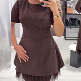 Camille™ – Elegantná minišaty s trblietavým komfortom