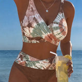 Bikini Degradé Vyšívané Krížovým Stehom