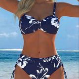 Dvojdielne bikiny s potlačou