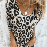 Savrielle | Neformálny top s leopardím vzorom