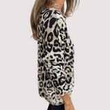 Zlata™ | Ľahký dámsky top s leopardím vzorom