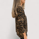 Zlata™ | Ľahký dámsky top s leopardím vzorom