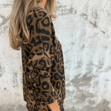 Savrielle | Neformálny top s leopardím vzorom