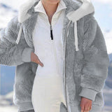 Norvian | Zimná bunda s kapucňou z fleece