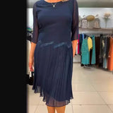 Florelle | Elegantné splývavé plisované šaty