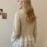 Ruvella | Elegantný sveter s volánmi