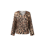 Zlata™ | Ľahký dámsky top s leopardím vzorom