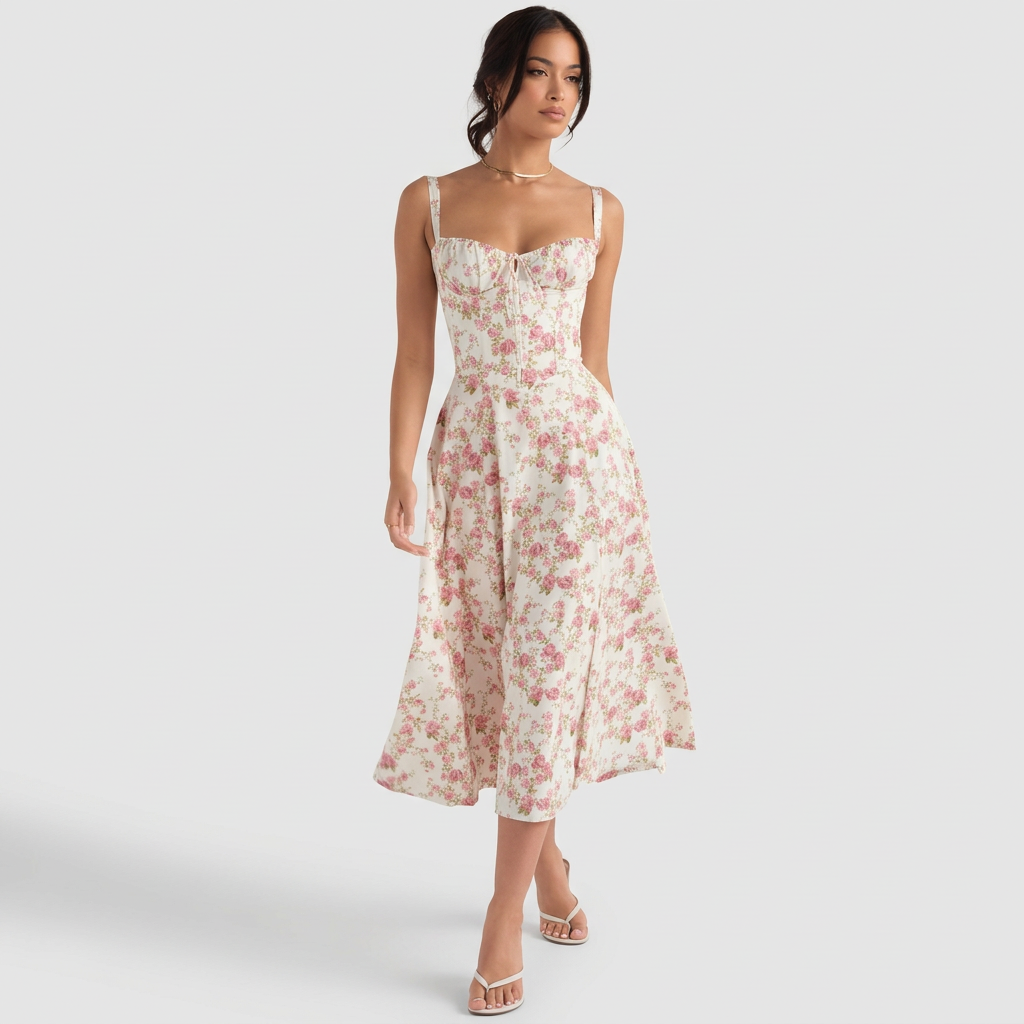 Luana - Elegantné Maxi Šaty