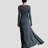 Melavindra | Elegantný tvarujúci elastický šaty