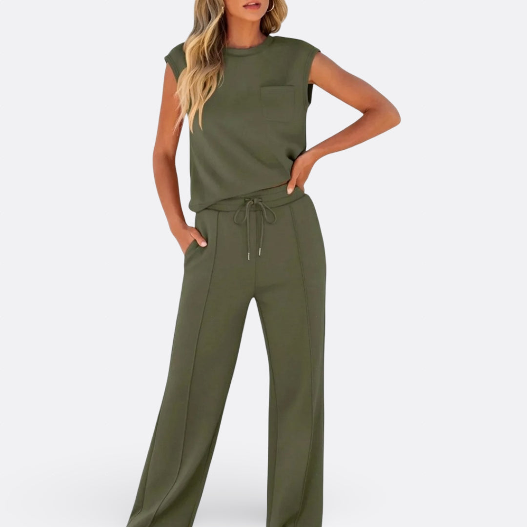 Íris - Casual súprava z jemného látkového materiálu