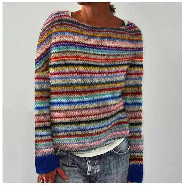 Pierina™ I Retro-pulóver