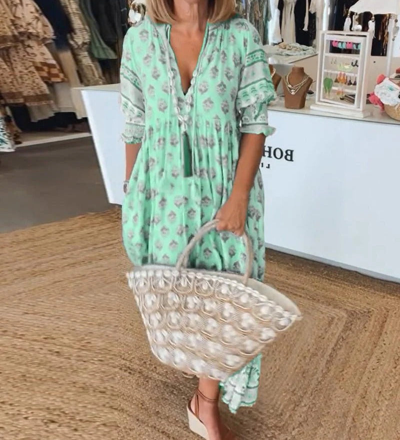 Corvella | boho strapce midi